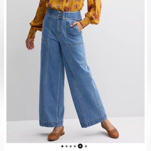 Farmers market patch pocket jeans